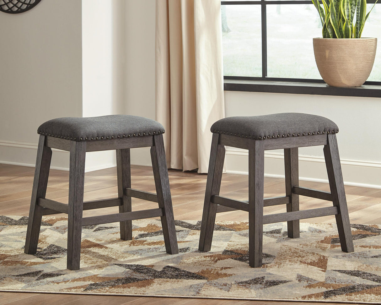Caitbrook Counter Height Upholstered Bar Stool - D388-024