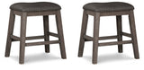 Caitbrook Counter Height Upholstered Bar Stool - D388-024