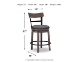 Caitbrook Counter Height Bar Stool - D388-224