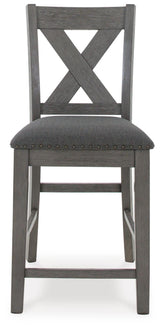 Caitbrook Counter Height Dining Table and Bar Stools (Set of 7) - D388-423
