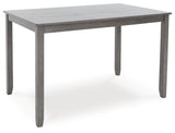 Caitbrook Counter Height Dining Table and Bar Stools (Set of 7) - D388-423