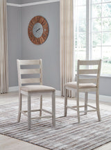 Skempton Counter Height Bar Stool (Set of 2) - D394-124X2