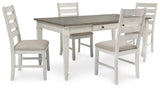 Skempton Dining Table and 4 Chairs - D394D4