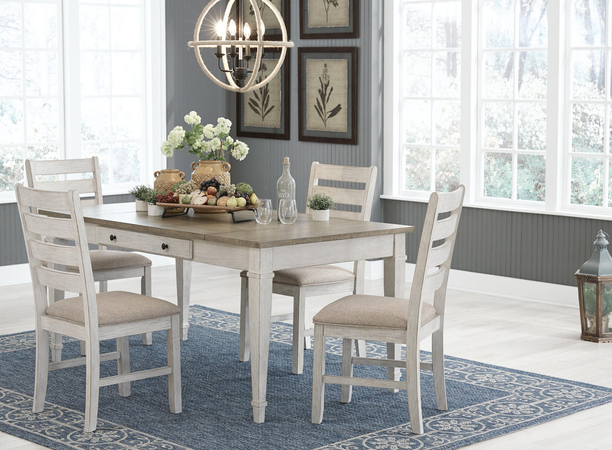 Skempton Dining Table and 4 Chairs - D394D4