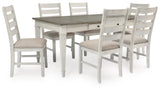 Skempton Dining Table and 6 Chairs - D394D7