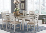 Skempton Dining Table and 6 Chairs - D394D7