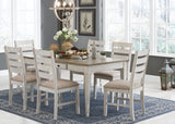 Skempton Dining Table and 6 Chairs - D394D7