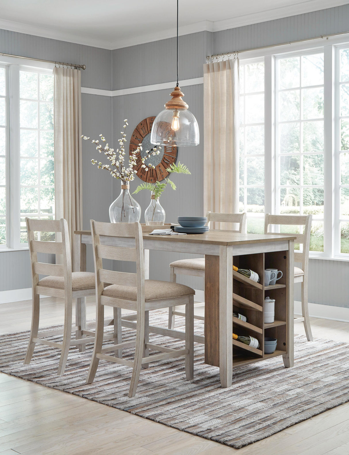Skempton Counter Height Dining Table - D394-32