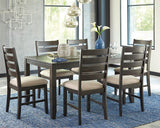 Rokane Dining Table and Chairs (Set of 7) - D397-425