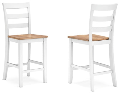 Gesthaven Counter Height Barstool (Set of 2) - D398-124X2
