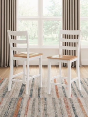 Gesthaven Counter Height Barstool (Set of 2) - D398-124X2