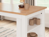 Gesthaven Counter Height Dining Table - D398-13