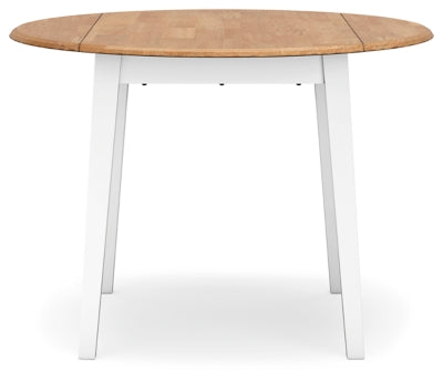 Gesthaven Dining Table and 2 Chairs - D398D4