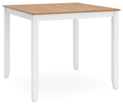 Gesthaven Counter Height Dining Table and 4 Barstools (Set of 5) - D398-223