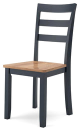 Gesthaven Dining Table and 2 Chairs - D399D4