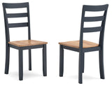 Gesthaven Dining Chair (Set of 2) - D399-01X2