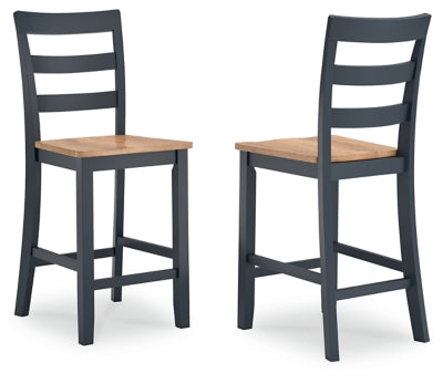 Gesthaven Counter Height Barstool (Set of 2) - D399-124X2