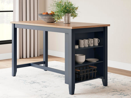 Gesthaven Counter Height Dining Table - D399-13