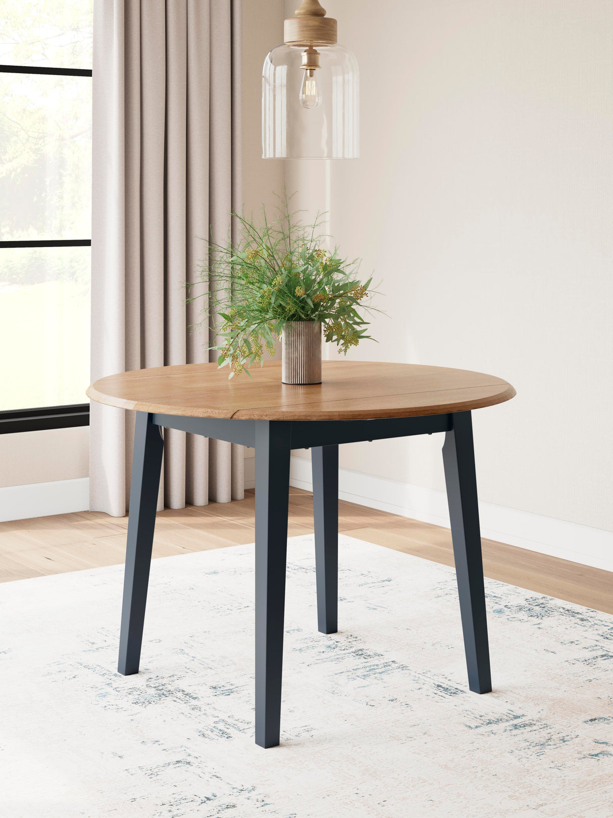 Gesthaven Dining Table and 2 Chairs - D399D4
