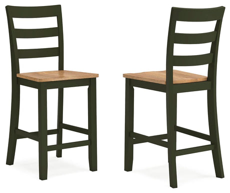 Gesthaven Counter Height Barstool (Set of 2) - D401-124X2