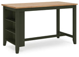 Gesthaven Counter Height Dining Table and 4 Barstools - D401D2