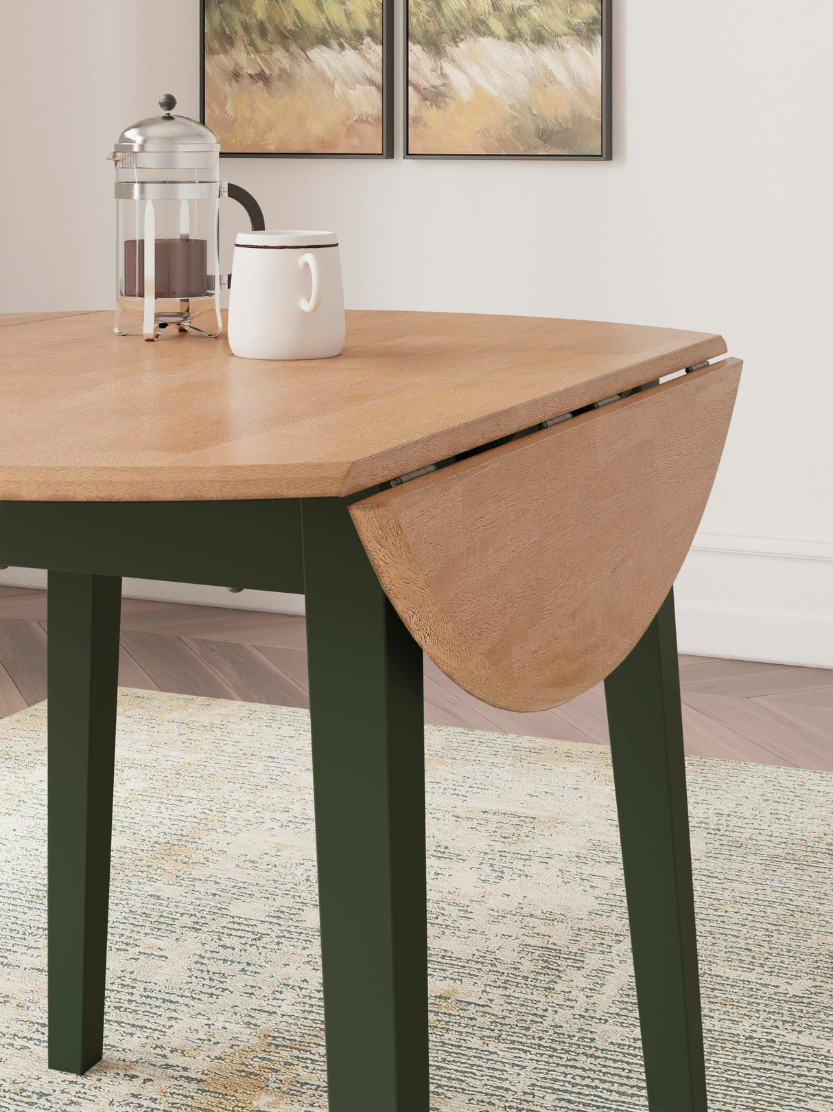 Gesthaven Dining Drop Leaf Table - D401-15
