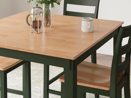 Gesthaven Counter Height Dining Table and 4 Barstools (Set of 5) - D401-223