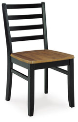 Blondon Dining Table and 6 Chairs (Set of 7) - D413-425