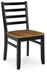 Blondon Dining Table and 6 Chairs (Set of 7) - D413-425