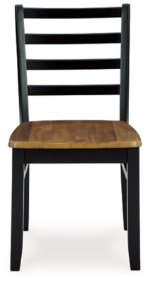 Blondon Dining Table and 6 Chairs (Set of 7) - D413-425