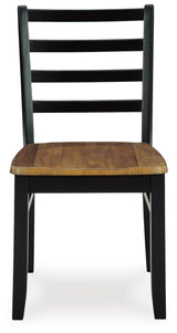 Blondon Dining Table and 6 Chairs (Set of 7) - D413-425