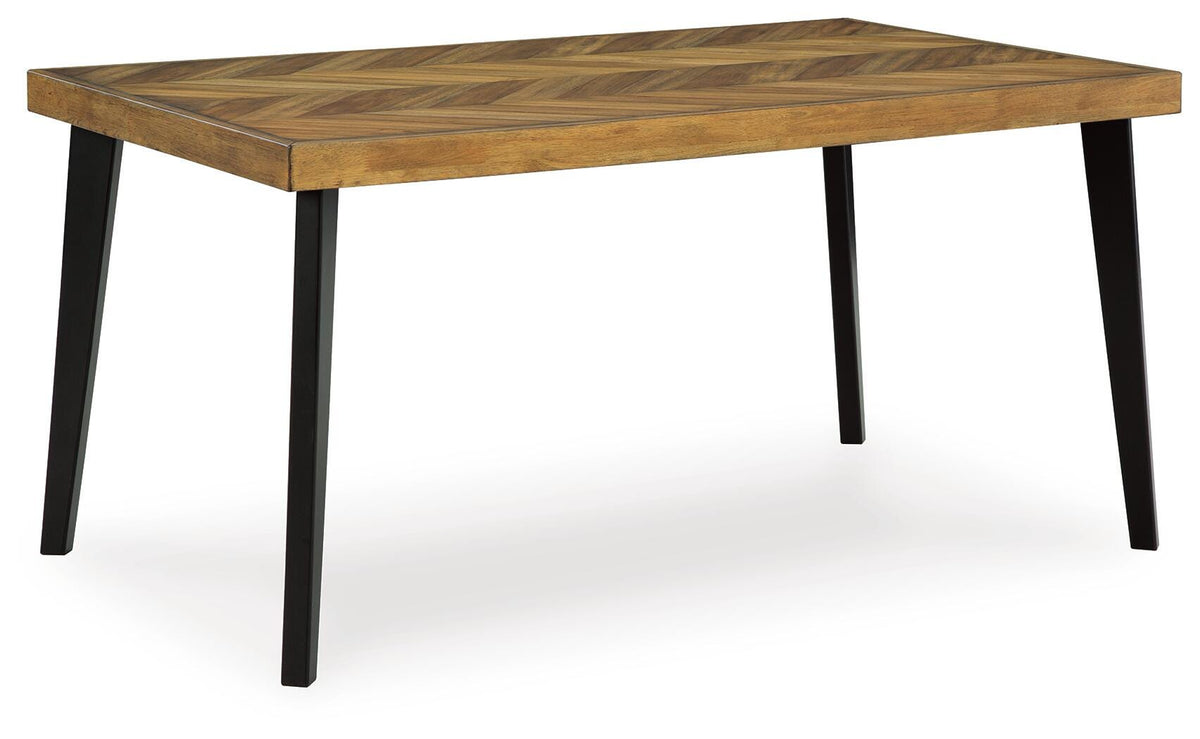 Blondon Dining Table and 6 Chairs (Set of 7) - D413-425
