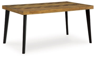 Blondon Dining Table and 6 Chairs (Set of 7) - D413-425