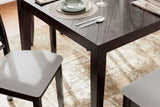 Langwest Dining Table and 4 Chairs and Bench (Set of 6) - D422-325