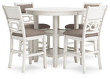 Erinberg Counter Height Dining Table and 4 Barstools (Set of 5) - D423-223