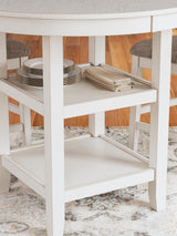 Erinberg Counter Height Dining Table and 4 Barstools (Set of 5) - D423-223