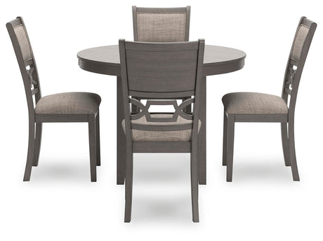 Wrenning Dining Table and 4 Chairs (Set of 5) - D425-225