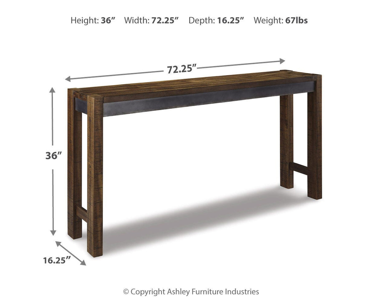 Torjin Counter Height Dining Table and 2 Barstools - D440D1