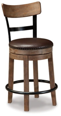 Pinnadel Counter Height Bar Stool (Set of 2) - D542-124X2