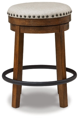 Valebeck Counter Height Table and 4 Stools - D546D8
