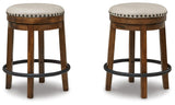 Valebeck Counter Height Barstool (Set of 2) - D546-124X2
