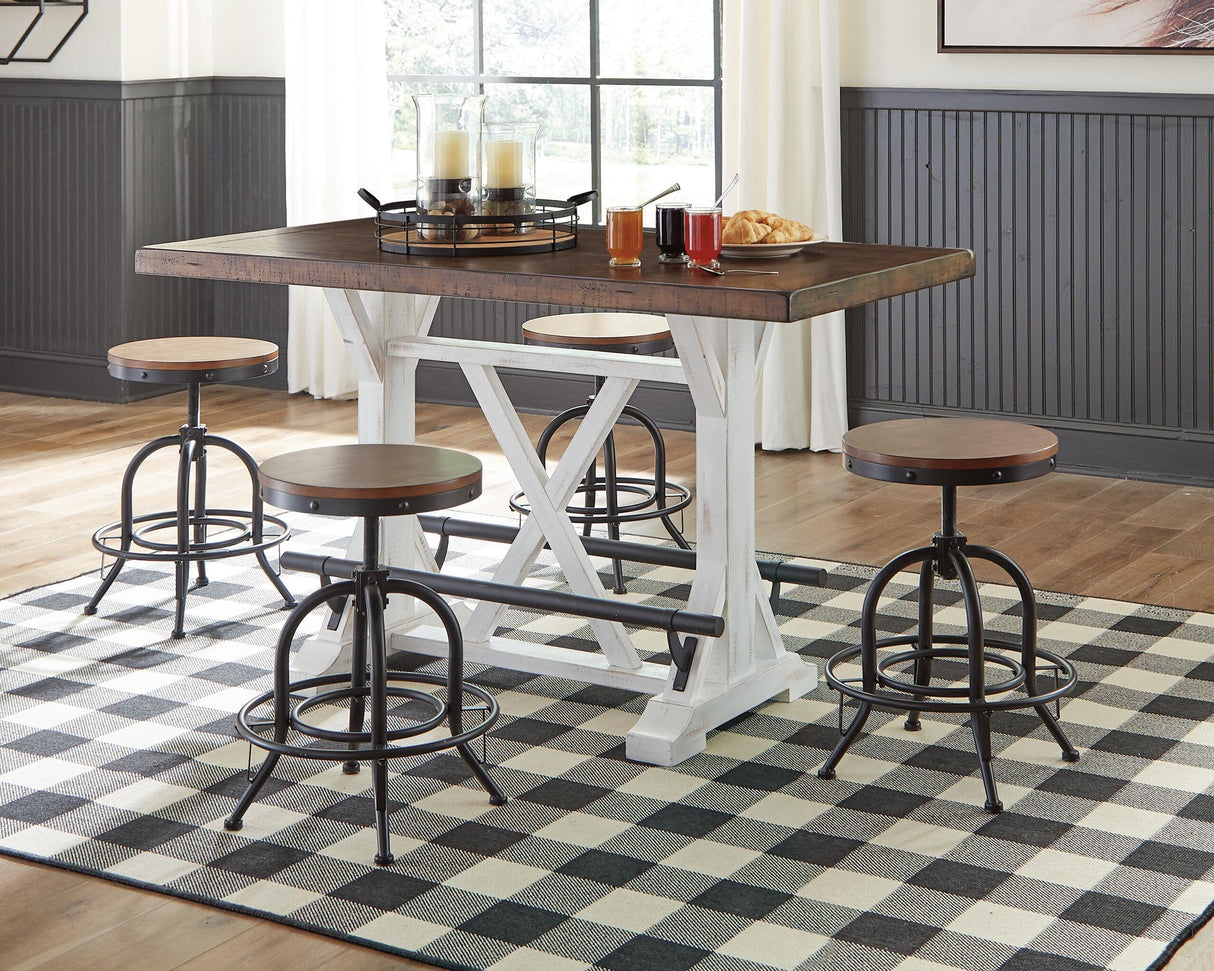 Valebeck Counter Height Dining Table - D546-13