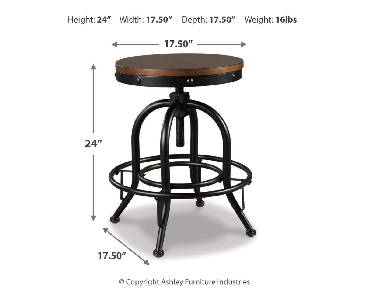 Valebeck Counter Height Bar Stool - D546-224