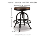 Valebeck Counter Height Bar Stool (Set of 2) - D546-224X2