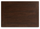 Valebeck Counter Height Dining Table and 6 Barstools - D546D33