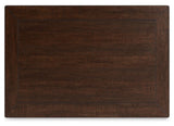Valebeck Counter Height Dining Table and 6 Barstools - D546D33