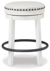 Valebeck Counter Height Dining Table and 4 Barstools - D546D10