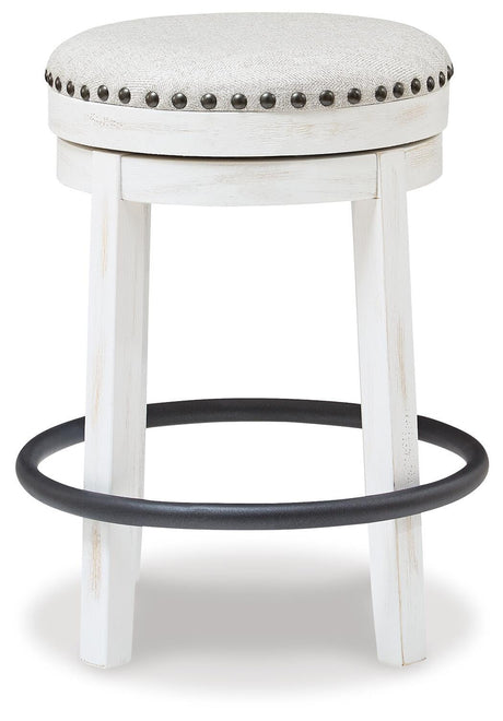 Valebeck Counter Height Dining Table and 6 Barstools - D546D33