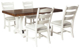 Valebeck Dining Table and 4 Chairs - D546D2