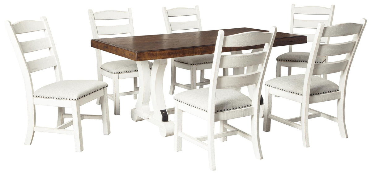 Valebeck Dining Table and 6 Chairs - D546D6